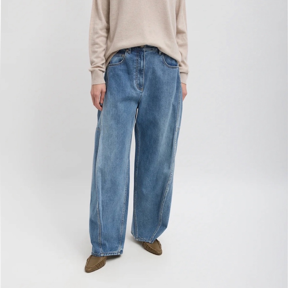 Tibi Sid Jeans Classic Wash (short length)